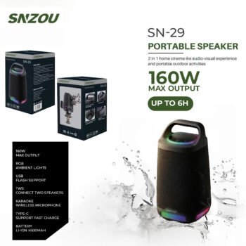 SN-29 Portable Karaoke Speaker