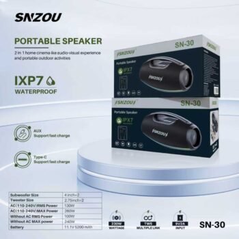 SN-30 Portable High-Power Speaker