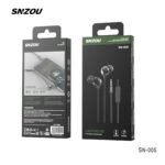 Snzou DeepBass Wired Earphones with Mic (3.5mm) (1)