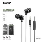 Snzou DeepBass Wired Earphones with Mic (3.5mm) (1)