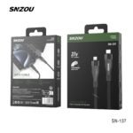 Snzou FastCharge 27W Type-C to Lightning Cable (1)