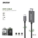 Snzou HDConnect Type-C to HDMI Cable (2M) (1)