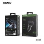 Snzou HyperCharge 68W 2PD & 1USB Car Charger (1)