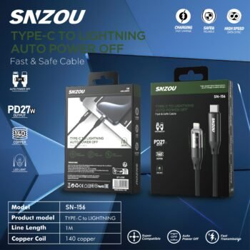 SpeedSync 27W Type-C to Lightning Cable