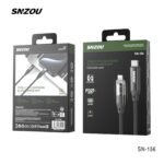 Snzou SpeedSync 27W Type-C to Lightning Cable (1)