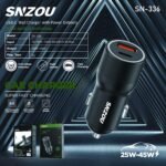 TurboCharge 45W Dual Port Car Charger