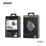 Snzou TurboPower 65W GaN Charger (Dual USB-C) (1)