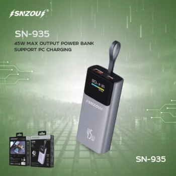 SNZOU POWER BANK 10000 MAH 45W